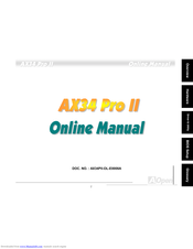 AOpen AX34 Pro II Online Manual