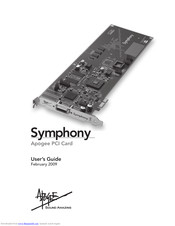 Apogee Symphony 32 User Manual