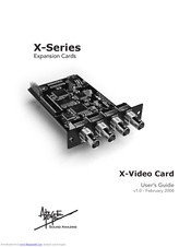 Apogee X-series User Manual