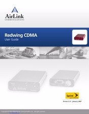 Airlink101 Redwing CDMA User Manual