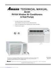 Amana AE093E35AX Technical Manual