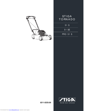 Stiga TORNADO PRO 51 S Instructions For Use Manual