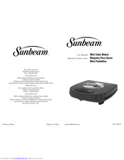 Sunbeam Mini Cake Maker User Manual