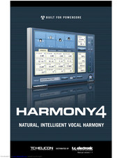Tc Electronic HARMONY4 Manual