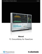 Tc Electronic TC Chorus-Delay Manual