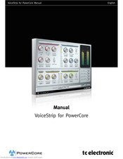 Tc Electronic VoiceStrip Manual