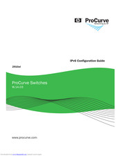 HP ProCurve 2910al-24G Configuration Manual