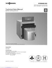 Viessmann VD2A-195 Technical Data Manual