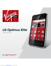 LG LG Optimus Elite User Manual