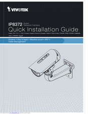 Vivotek IP8372 Quick Installation Manual