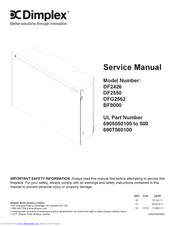 Dimplex DF2426 Service Manual