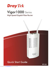 Draytek Vigor1000 Series User Manual