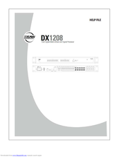 EAW DX1208 Help File