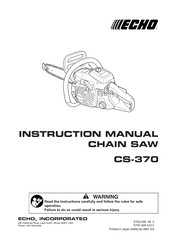 Echo CS-440 Instruction Manual