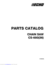 Echo CS-680(36) Parts Catalog