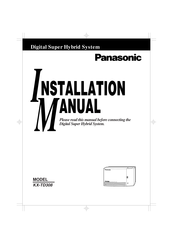 Panasonic DIgital Super hy KX-T7425 Installation Manual