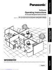 Panasonic WORKIO DP-3520 Operating Instructions Manual