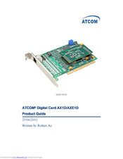 ATCOM AX1D Product Manual