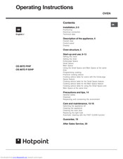 Hotpoint OS 897D C HP Operating Instructions Manual