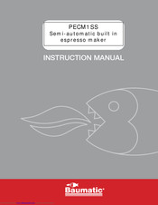 Baumatic PECM1SS Instruction Manual
