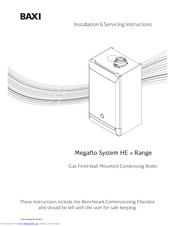 Baxi Megaflo System 32 HE A Installation & Servicing Instructions Manual