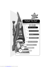 Bissell ProHeat Pro-Tech 8915 SERIES User Manual