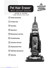 Bissell Pet Hair Eraser 10N6 SERIES User Manual