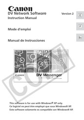 Canon DV Network Instruction Manual