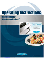 TurboChef ChefComm Limited Operating Instructions Manual