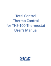 Universal Remote Control Thermo Control User Manual