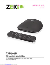 Zeki TAB803B User Manual