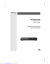 Topfield TF 6000 PVRt User Manual