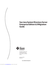 Sun Microsystems Sun Java SystemDirectory Server Migration Giude