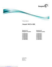 Seagate 600 Pro SSD Product Manual