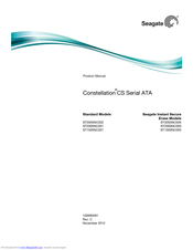 Seagate Constellation ST2000NC001 Product Manual