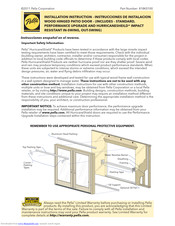 Pella 818K0100 Installation Instructions Manual