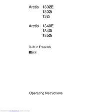 AEG Arctis 1340E Operating Instructions Manual