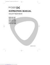 Daewoo DTQ-29M5SSFV Instruction Manual