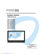 Daewoo DPP-42A2(LJBD) User Manual