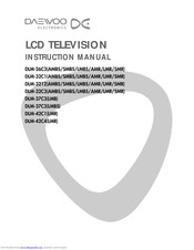 Daewoo DLM-26C3AMR Instruction Manual