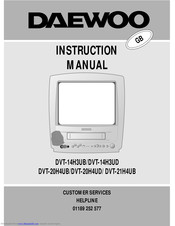 Daewoo DVT-14H3UB Instruction Manual