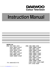 Daewoo DTB-21D7 Instruction Manual