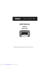 Haier Trainer HHH1A-2G User Manual
