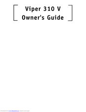 Viper 310V Owner's Manual