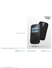 Alcatel One Touch 838 Tribe User Manual