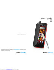 Alcatel One Touch Scribe HD 8008D User Manual
