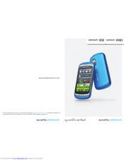 Alcatel One Touch 818 User Manual
