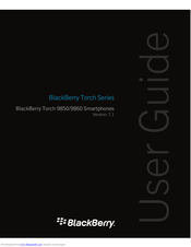 BlackBerry Torch 9860 User Manual