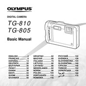 Olympus DIGITAL CAMERA TG-805 Basic Manual