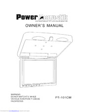Power Acoustik PT-101CM Owner's Manual